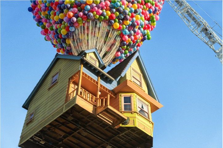 Airbnb Is Renting the House from Pixar's "Up" Animation