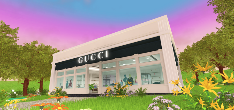 Gucci Opens Permanent Digital Space in Roblox