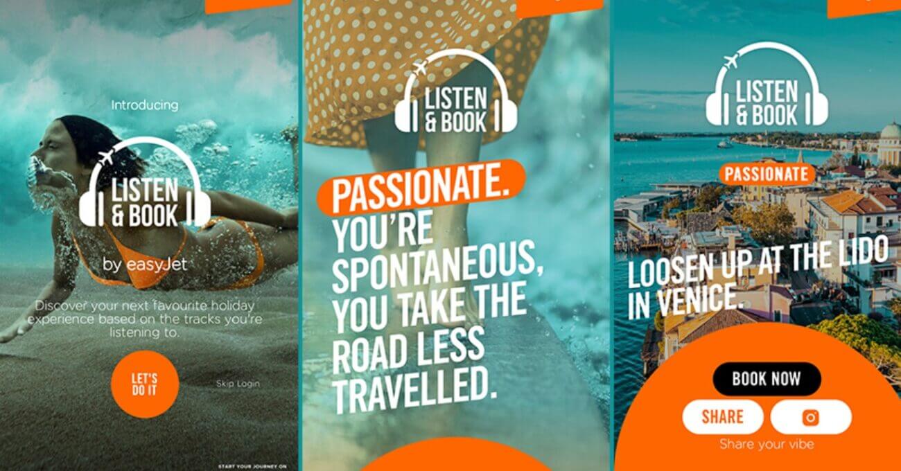 In collaboration with Spotify, easyJet wants to add music to new holiday routes