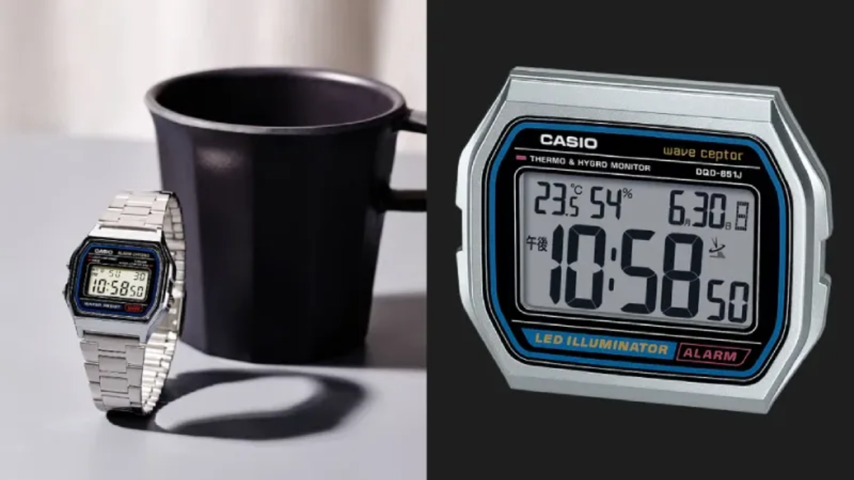 Casio Turns Iconic Wristwatch into a Desk Clock