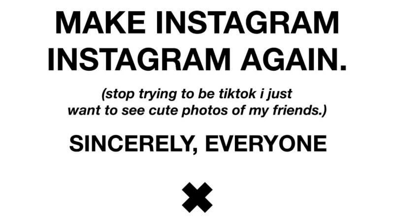 Make Instagram, Instagram Again