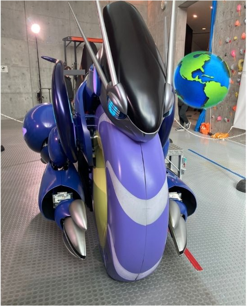The Pokémon Motorcycle from Toyota Engineers