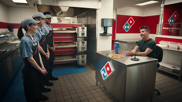 Domino's Raises Quality Standards With Simon Cowell