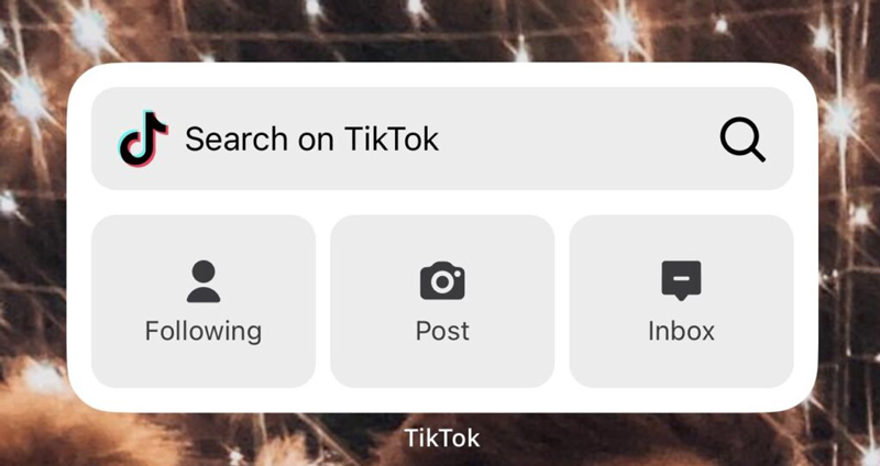 TikTok, iPhone Kullanıcılarına Arama Widget Özelliği Sunarak Google ile Rekabet Ediyor!