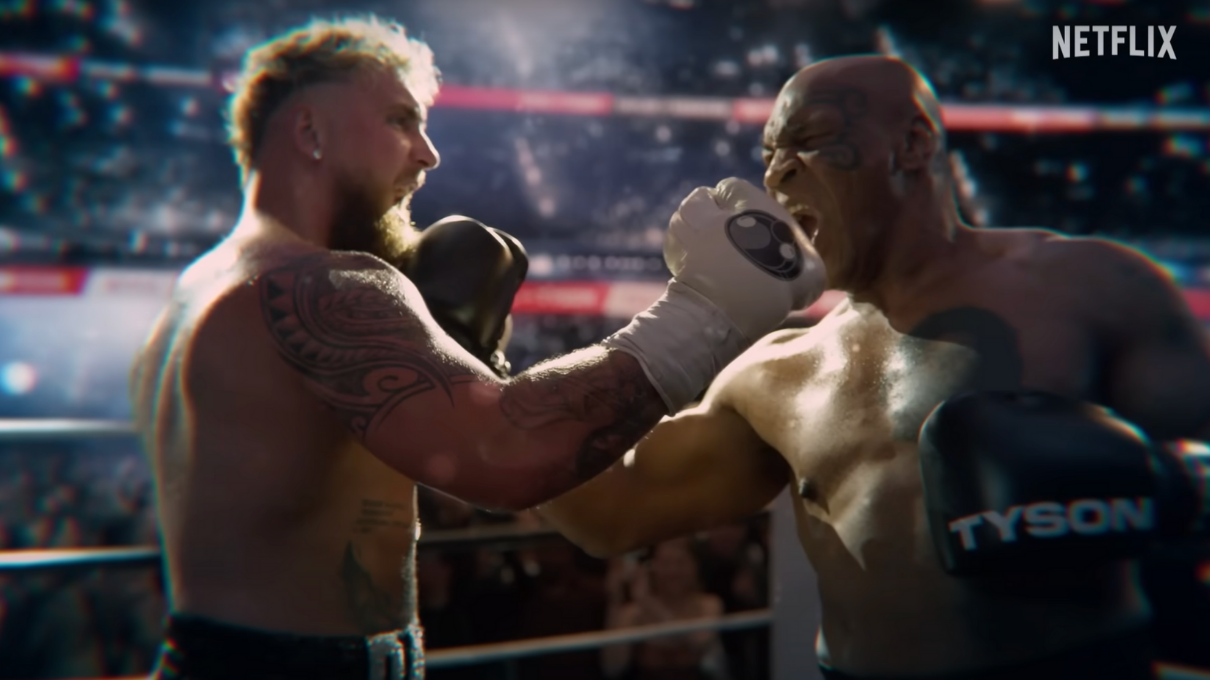 Mike Tyson and Jake Paul Face Off in the Ring