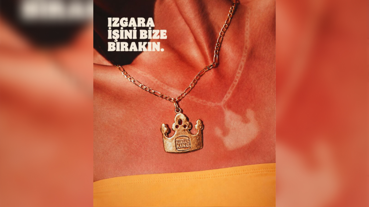 Burger King Turned Sunburn Marks into an Advertising Concept
