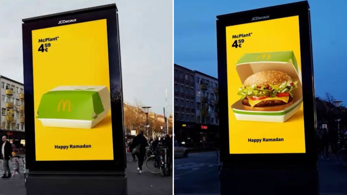 İftar Saatine Göre Değişen Billboard