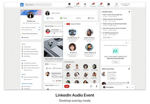 LinkedIn Launches New Formats for Live Events